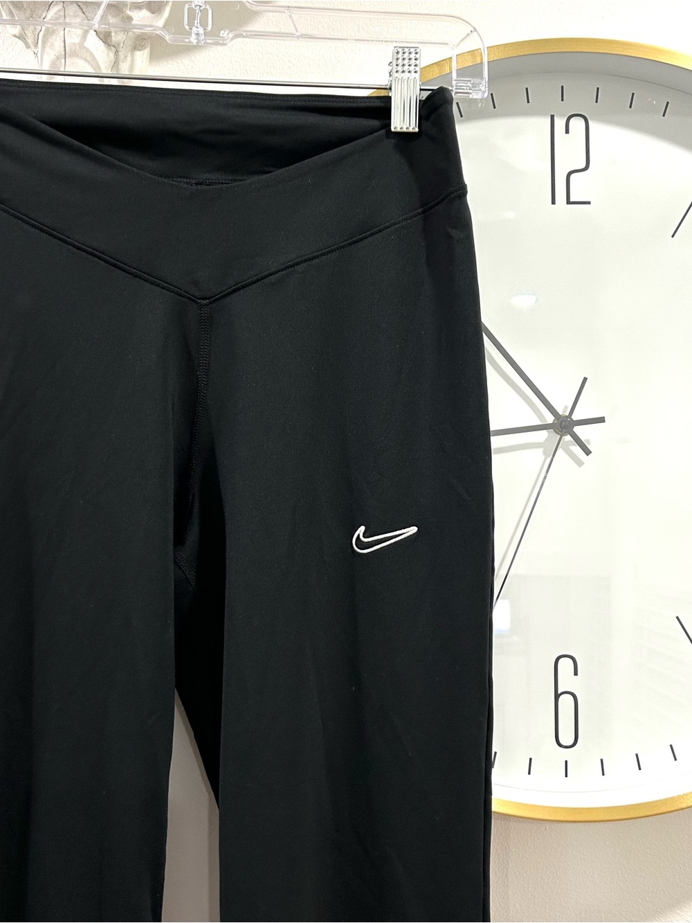 Nike Black Flare Yoga Pants Leggings Size Small - Picture 5 of 6